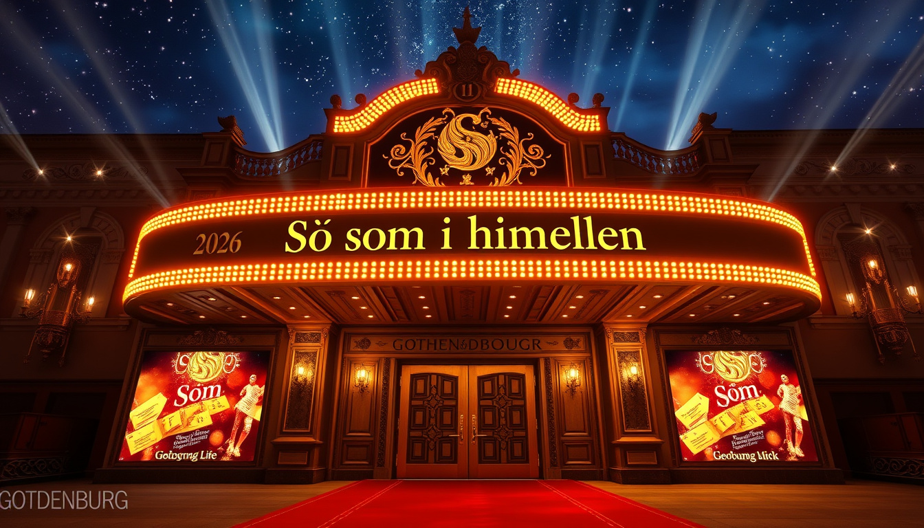 Så som i himmelen musikal – Biljetter och rollista Göteborg 2026